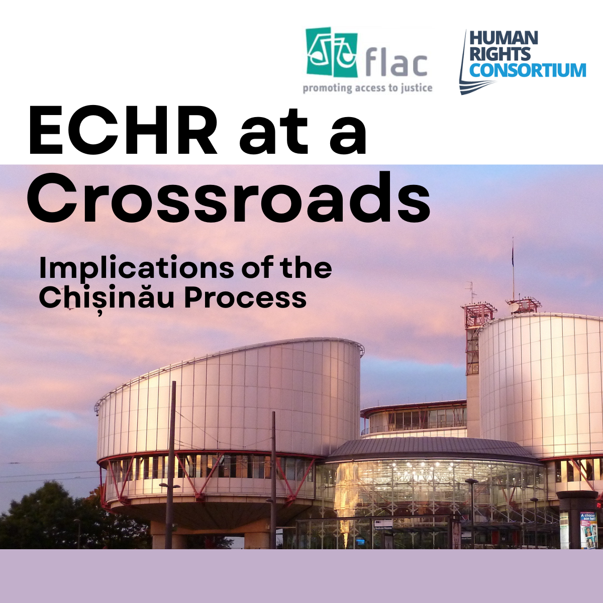 ECHR at a Crossroads: Implications of the Chișinău Process Event ...
